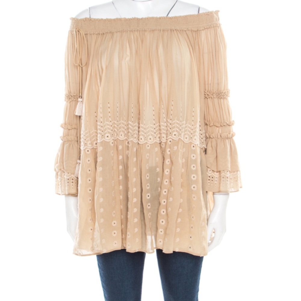 ISO CHLOE off the shoulder top
